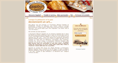 Desktop Screenshot of boulangeriedagobert.com