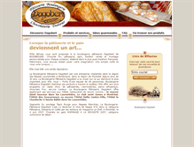 Tablet Screenshot of boulangeriedagobert.com